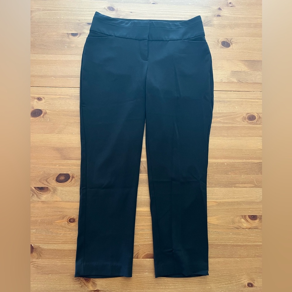 Maurices Black Tapered Dress Pants Size 7/8 Business Casual Office